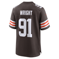 Cleveland Browns Alex Wright Brown Team Game Jersey