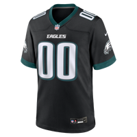 Philadelphia Eagles Black Alternate Custom Game Jersey
