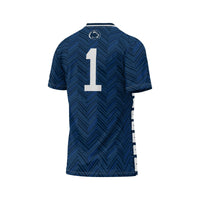 #1 Penn State Nittany Lions Lightweight Soccer Fashion Jersey - Navy