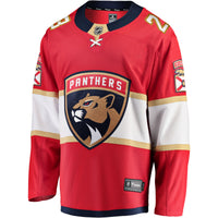 Florida Panthers Carter Verhaeghe Red Home Breakaway Jersey