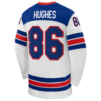 Jack Hughes White US Hockey 2026 Away Replica Jersey