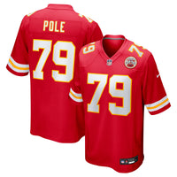 Kansas City Chiefs Esa Pole Red Team Game Jersey