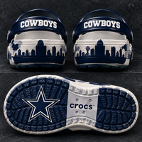 DAL Star and Skyline - A Navy Clog Study in Team Identity