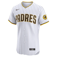 San Diego Padres Manny Machado White Home Elite Jersey