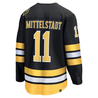 Boston Bruins Casey Mittelstadt Black Home Breakaway Player Jersey