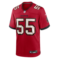 Tampa Bay Buccaneers Derrick Brooks Red Game Retired Player Jersey