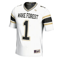#1 Wake Forest Demon Deacons Football Jersey - White
