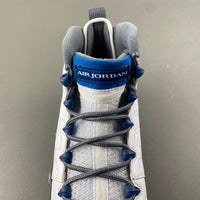 Low Top Sneakers, Blue White Gray Colorway, Lace Up Design, Casual Gift for Sneaker Fans