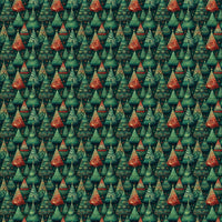 Festive Tree Gift Wrap, Fir Tree Christmas Wrapping Paper, Dark Green Xmas Wrapping Paper, Winter Holiday Gift Wrap, Holiday Wrapping Paper