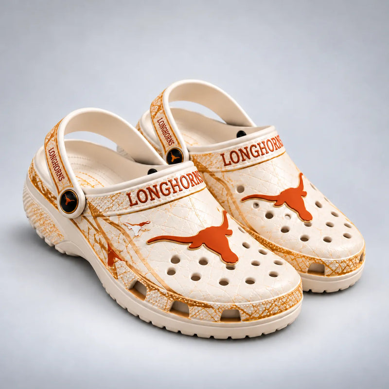 TEX Steerhead - Burnt Orange Mark on Ivory Clogs