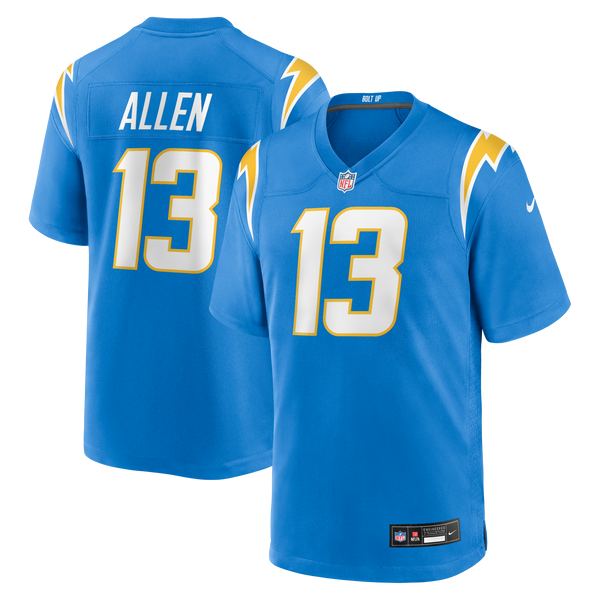 Los Angeles Chargers Keenan Allen Powder Blue Game Player Jersey