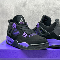 Mid Top Sneakers, Purple Colorway, Lace Up Design, Casual Gift for Sneaker Fans