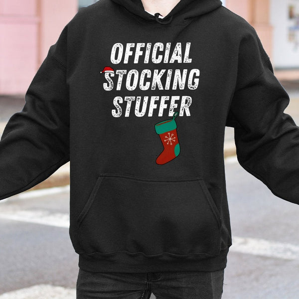 Sarcastic Holiday Graphic Sweatshirt, Stocking Stuffer Humorous Christmas Hoodie, Retro Festive Xmas Pullover, Comfy Winter P