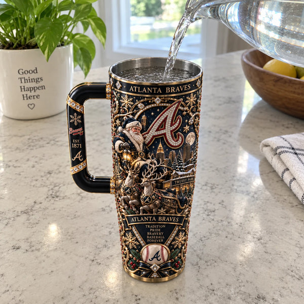 ATL Midnight Christmas - Ornamental Holiday Tumbler - main