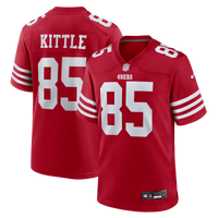 San Francisco 49ers George Kittle Scarlet Player Game Jersey