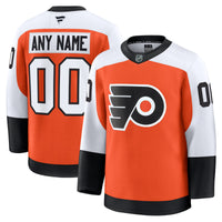 Philadelphia Flyers Orange Home Premium Custom Jersey