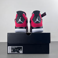 Mid Top Sneakers, Red Black Colorway, Lace Up Design, Casual Gift for Sneaker Fans