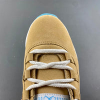 Low Top Sneakers, Lake Green White Yellow Colorway, Lace Up Design, Casual Gift for Sneaker Fans