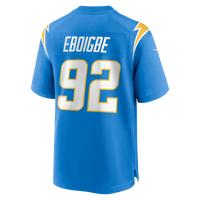 Los Angeles Chargers Justin Eboigbe Powder Blue Team Game Jersey