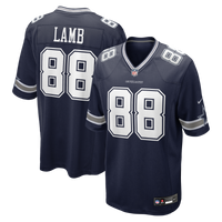 Dallas Cowboys CeeDee Lamb Navy Game Jersey