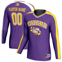 LSU Tigers NIL Pick-A-Player Lightweight Collegiate Volleyball Fashion Jersey - Purple