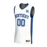 Kentucky Wildcats Lightweight Collegiate Basketball NIL Pick-A-Player Fashion Jersey - White