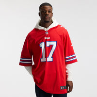 Buffalo Bills Josh Allen Red Alternate Game Jersey