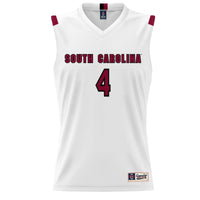 Aliyah Boston White South Carolina Gamecocks Lightweight Basketball Alumni Jersey