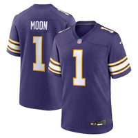 Minnesota Vikings Warren Moon Purple Retired Player Alternate Game Jersey