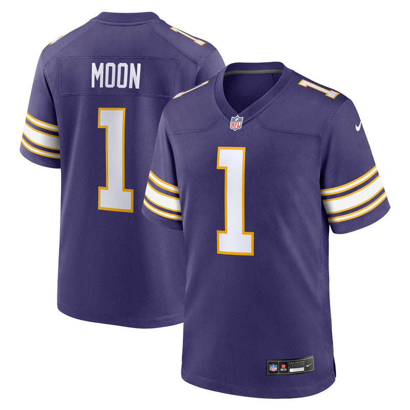 Minnesota Vikings Warren Moon Purple Retired Player Alternate Game Jersey