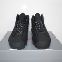 High Top Sneakers, Black Colorway, Leather Footwear, Lace Up Design, Casual Gift for Sneaker Fans