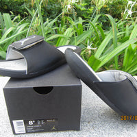 Sandals, Black White Colorway, Slip On Design, Casual Gift for Shoe Lovers