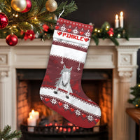Custom Name Equine Stocking, Personalized Horse Christmas Stocking, Adorable Pony Holiday Stocking, Horse Lover Present, Rustic Farmhouse Decor