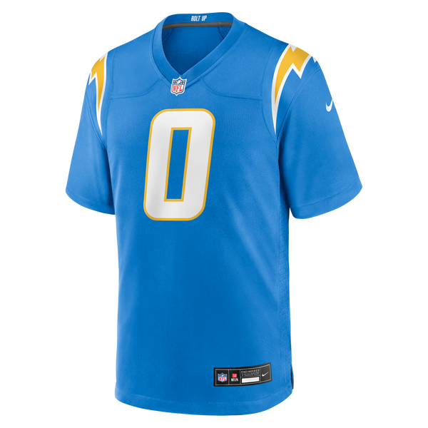 Los Angeles Chargers Daiyan Henley Powder Blue Team Game Jersey