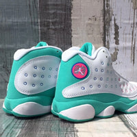 Sneakers, Mint Green White Colorway, Lace Up Design, Casual Gift for Sneaker Fans