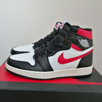 Sneakers, White Black Red Colorway, Lace Up Design, Casual Gift for Sneaker Fans