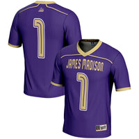James Madison Dukes #1 Lightweight Lacrosse Jersey - Purple