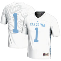 #1 North Carolina Tar Heels Lightweight Lacrosse Jersey - White