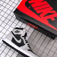 High Top Sneakers, Gray Black White Colorway, Lace Up Design, Casual Gift for Sneaker Fans