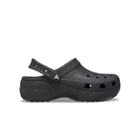 Classic Platform Glitter Clogs - Black