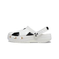 Kids' Soccer Ball Clogs - White / Black