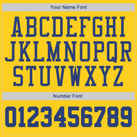 Custom Basketball Jersey - Gold Royal-White Round Neck Rib-Knit