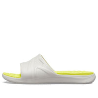 Round Toe Slides - Yellow / White - Style 205546-1CC