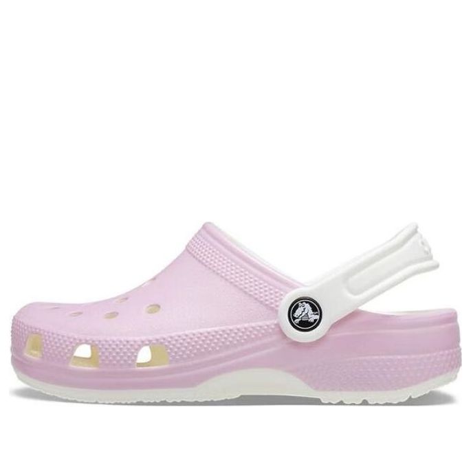 Kids' Classic Clogs - Pink / White - Style 209158-6S0