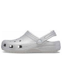 Classic Clogs - Glitter - Silver - Style 205942-0IC