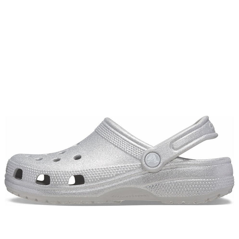 Classic Clogs - Glitter - Silver - Style 205942-0IC