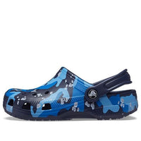 Kids' Classic Clogs - Camo - Black / Blue - Style 207594-4HQ