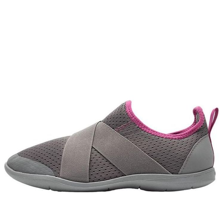 Slip-On Sneakers - Grey / Pink - Style 203997-07Z