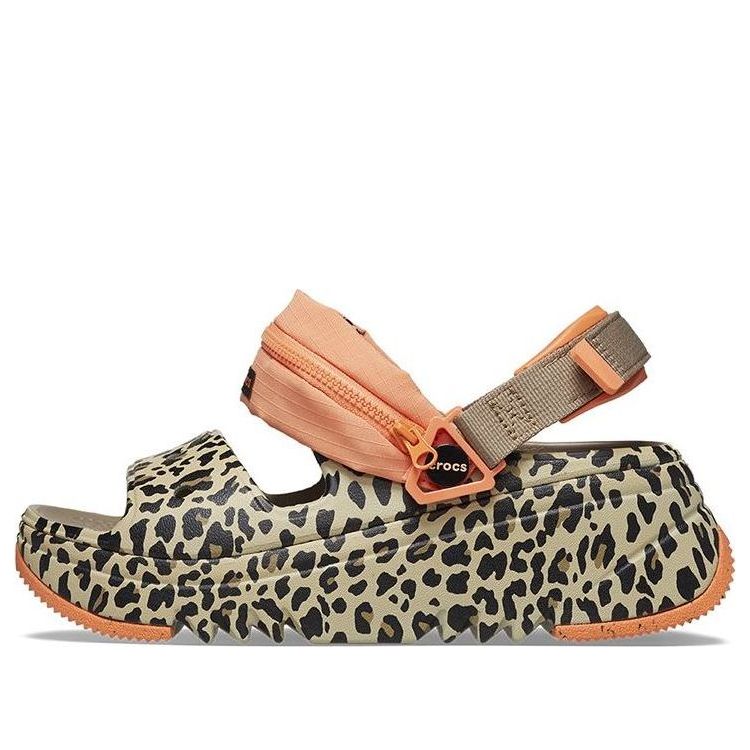 Sandals - Leopard - Beige / Khaki / White - Style 208611-2BY
