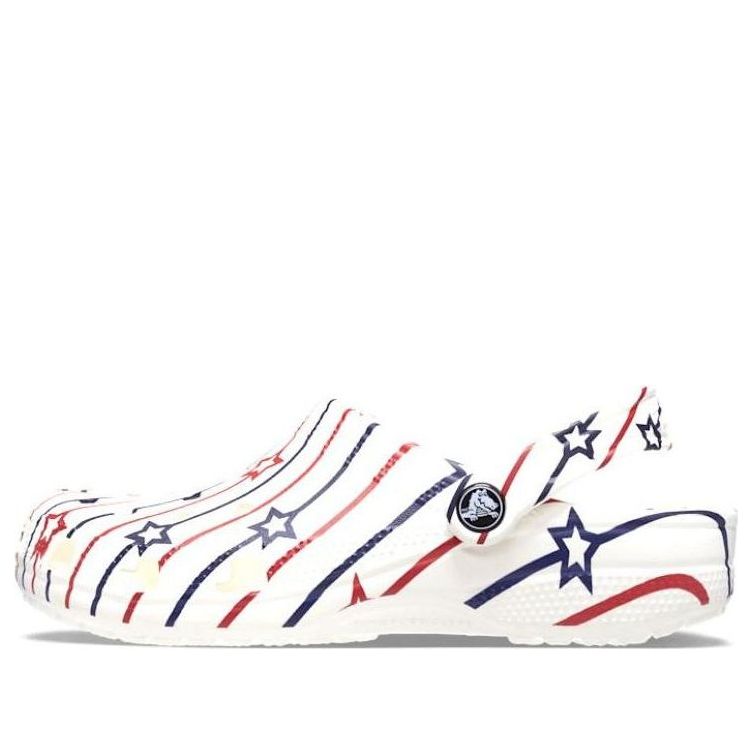 Classic Clogs - White / Blue / Red - Style 208877-94S